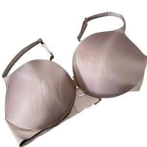 SKIMS Ultimate Push Up Plunge Bra Clay Underwire 40C NWT